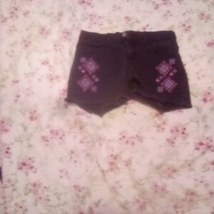 Tween girls jean shorts